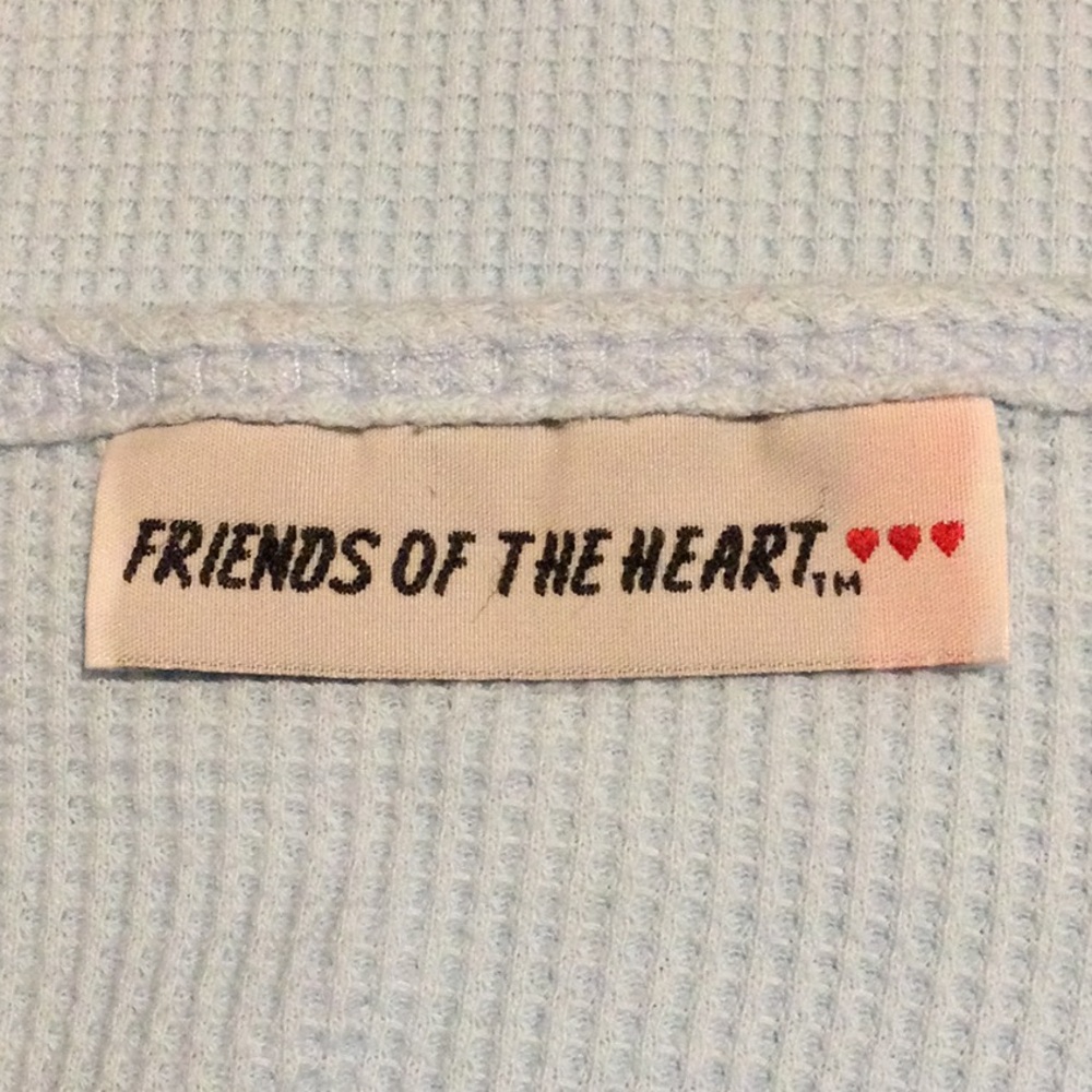 Friends of the Heart Blue Top - Picture 4 of 4